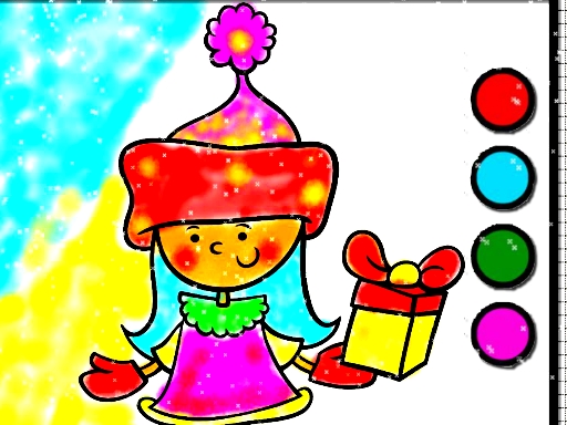 Easy Coloring SantaClaus online game