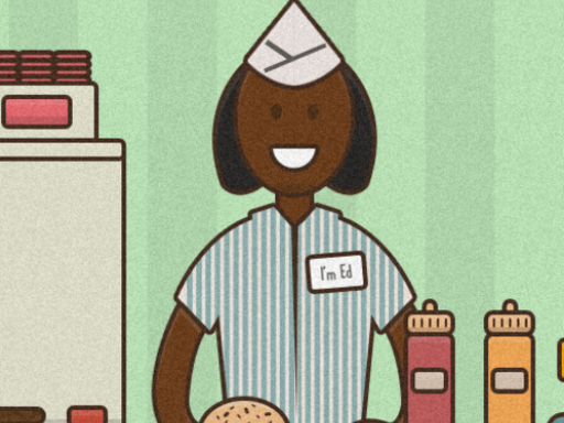 Ed's burger shop online game
