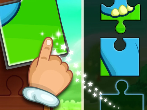 Educational jigsaw puzzle Fun online game