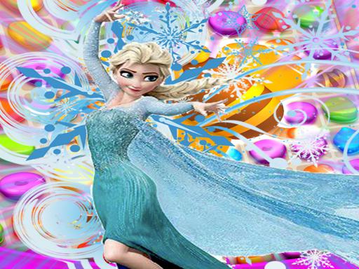 Elsa | Frozen Match 3 Puzzle online game