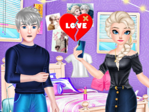 Elsa Heart Break Time online game