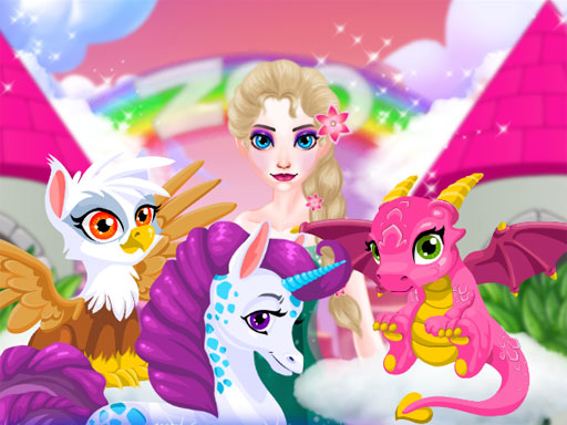 Elsa Magic Zoo online game