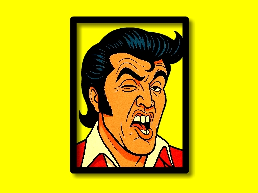 Elvis Funny Face online game