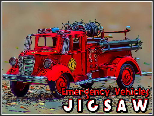 Emergency Vehicles Jigsaw online game