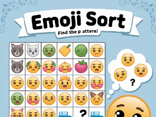 Emoji Sort online game