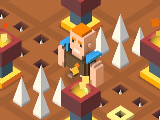 Endless Blocky Platformer online game