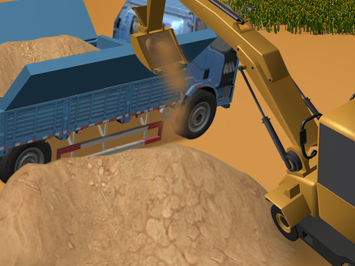 Excavator Driving Challenge online Sports game