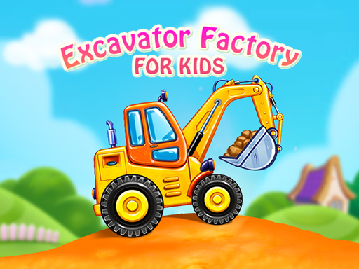 Excavator Factory For Kids online game