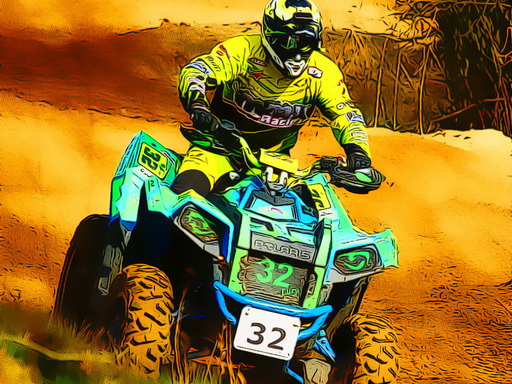 Extreme Quad Bike Jigsaw online Puzzle game