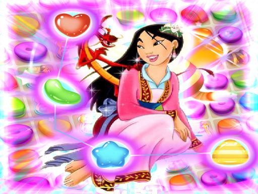 Fa Mulan Match 3 Puzzle online Puzzle game
