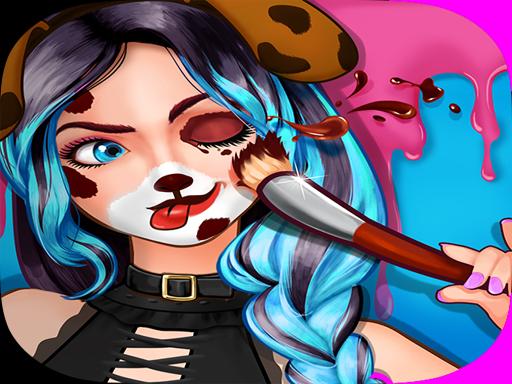 Face Paint Party - Social Star Dress-Up Games online game