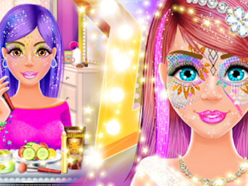 Face Paint Salon: Glitter Makeup Party Games online game