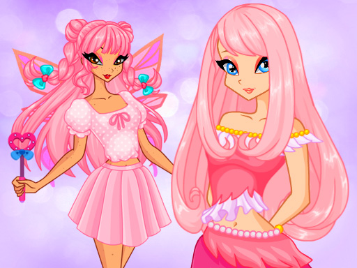 Fairies Heart Style online Girls game