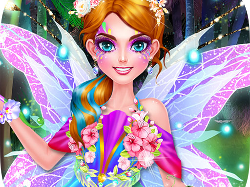 Fairy Magic Makeover Salon Spa online Girls game