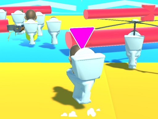 Fall Boys Skibidi Toilet online Action game
