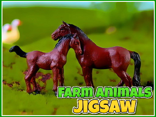 Farm Animals Jigsaw online Puzzle game
