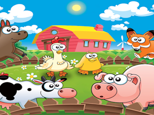Farm Animals Learning online Multiplayer game