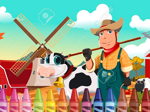 Farm Coloring online game
