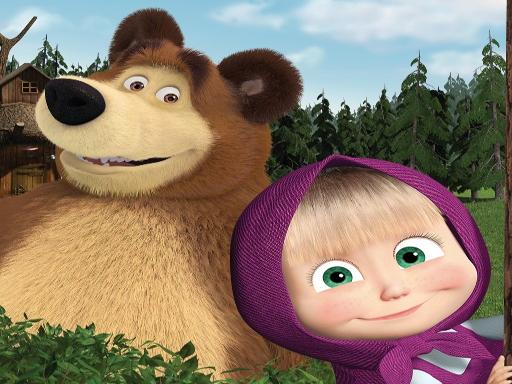 Farm Masha and the Bear Educational Games online online game