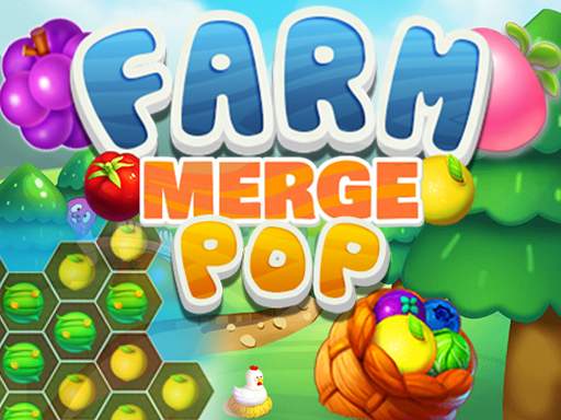Farm Merge Pop online Puzzle game