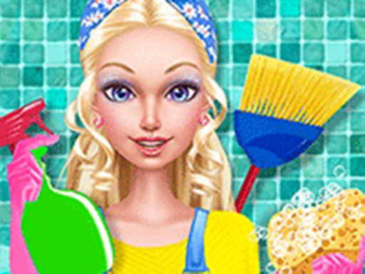 Fashion Doll House Cleanup online game