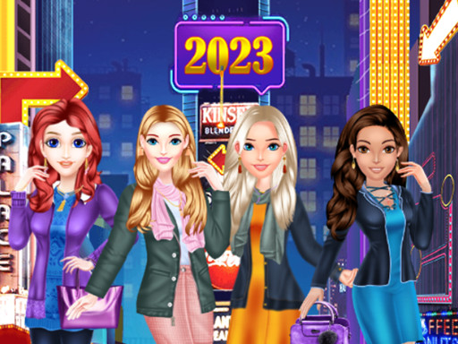 Fashion Girl New Year Eve online game
