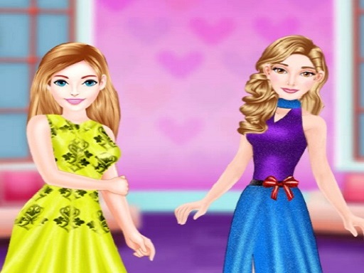 Fashion Short Hair Dress up online 2 Player game