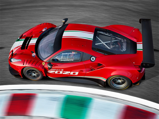 Ferrari 488 GT3 Evo Puzzle - GM online game
