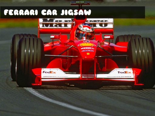 FERRARI CAR JIGSAW online game