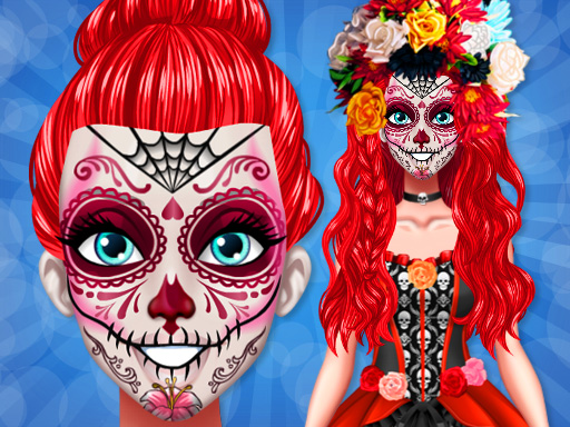 Festival Dia de Muertos online Girls game