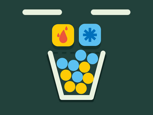 Filled Glass 5 Fire And Ice online game