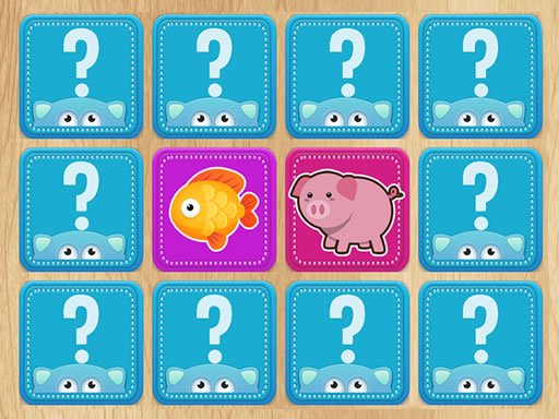 Find a Pair: Animals online game