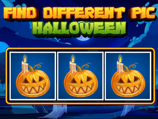 Find Different Pic Halloween online Puzzle game