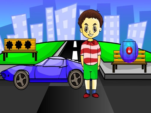 Find The Blue Car Key online game