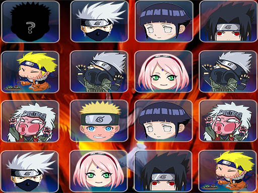 Find The Naruto Face online Puzzle game