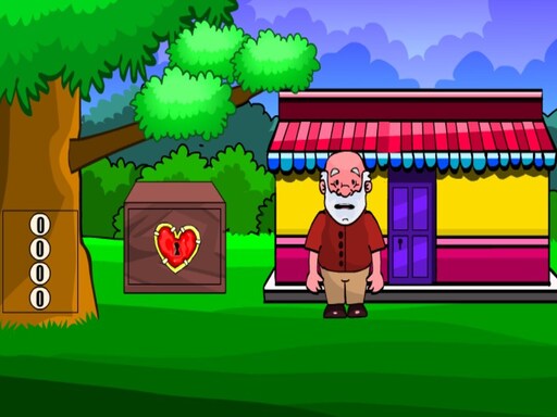 Find The Old Man’s House Key online game