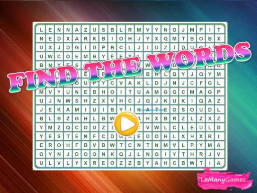 FIND THE WORDS online Puzzle game