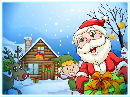 Findergarten Christmas online Puzzle game