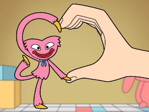 Finger Heart Monster Refil online Arcade game