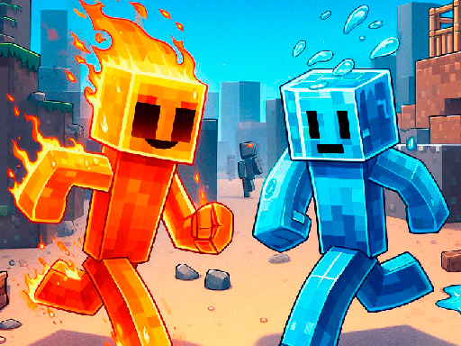 Fire and Water Stickman online game