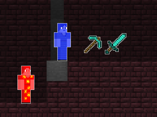Fire Steve and Water Alex online game