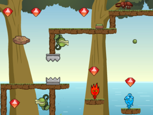 Fireboy Watergirl Island Survival online game