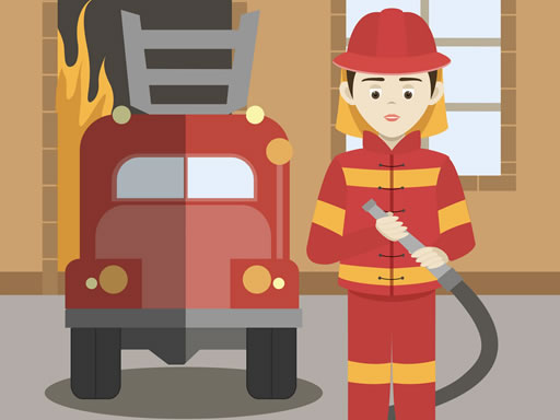 Firefighters Match 3 online Puzzle game