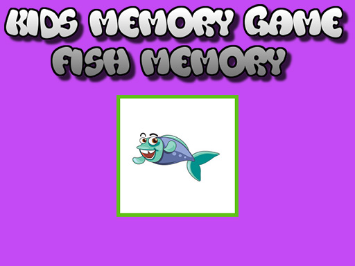 Fish Memory - Kids Learning Games online game