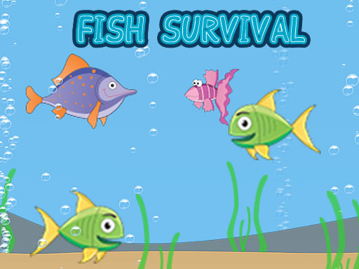 Fish Survival online Puzzle game