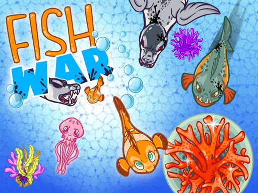 Fish War online Adventure game
