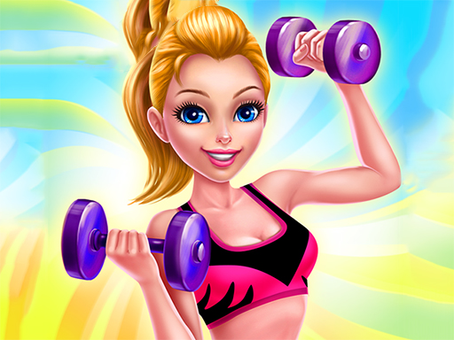 Fitness Girl Dress Up online game