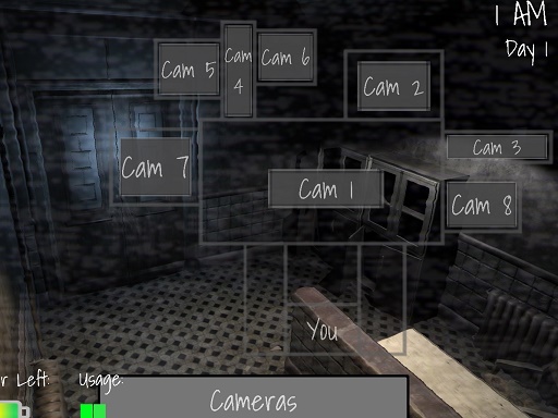 Five Nights at Horror Games online Action game