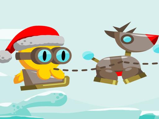 FlapCat Christmas online Hypercasual game
