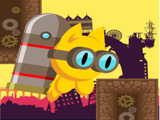 FlapCat Steampunk online Arcade game